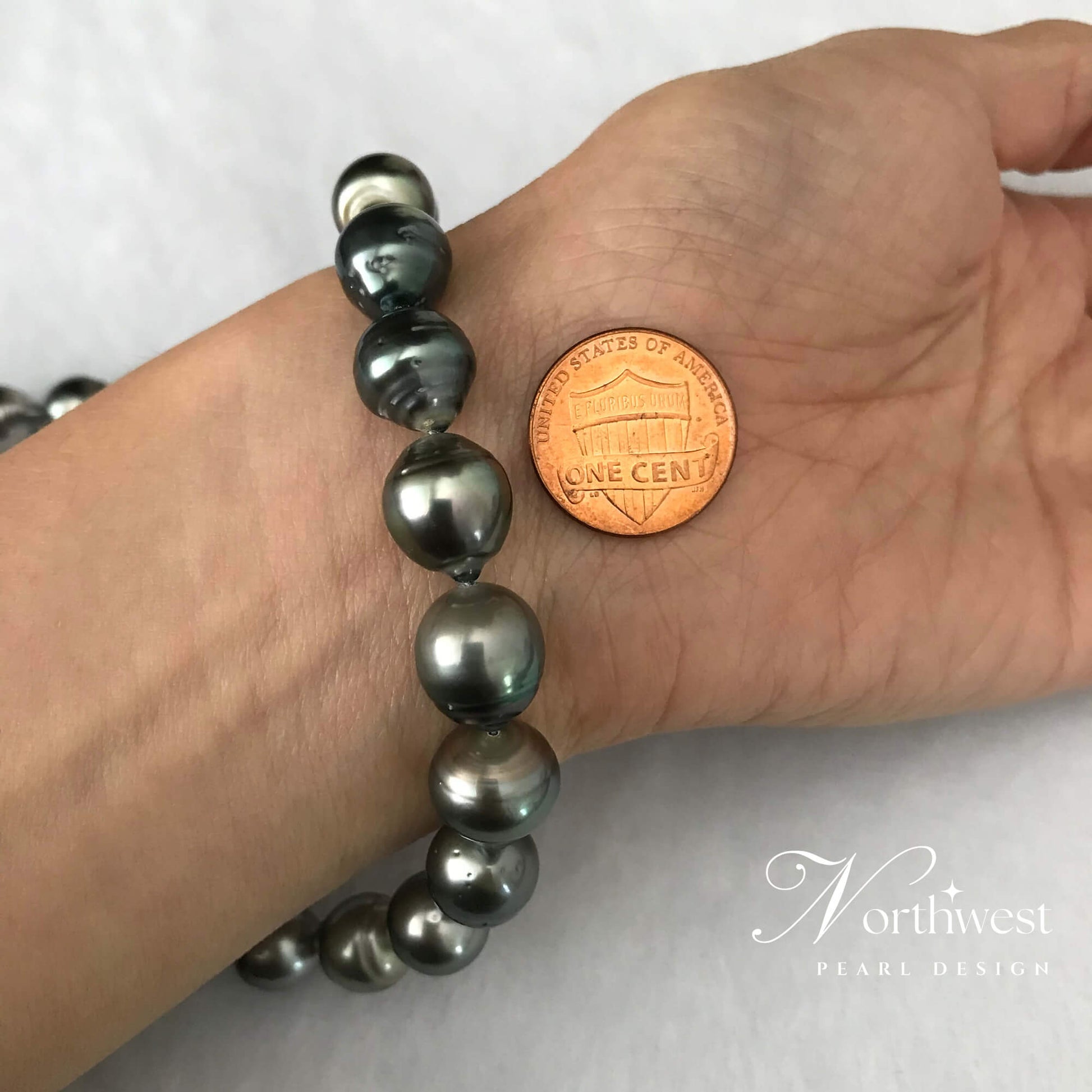 Black Tahitian Pearl Necklace