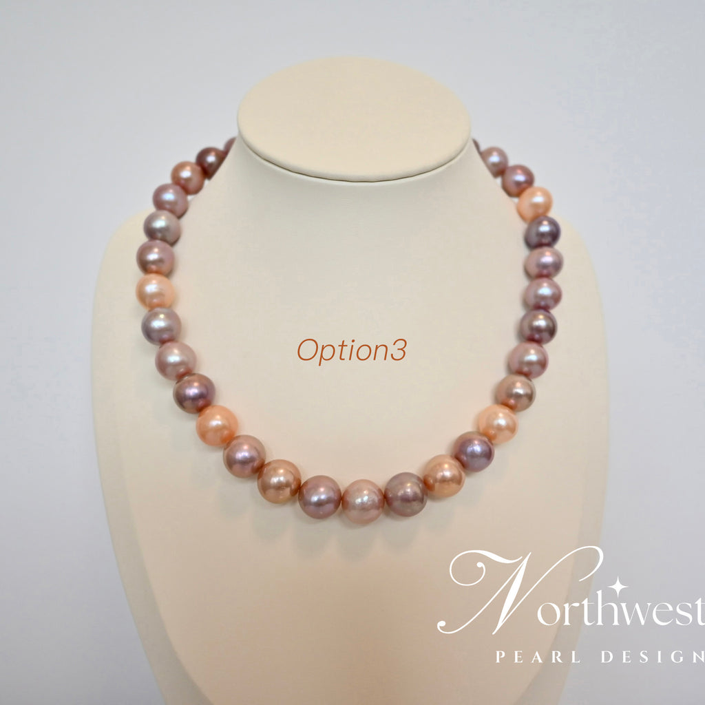 Mixed Color Freshwater Pearl Necklace