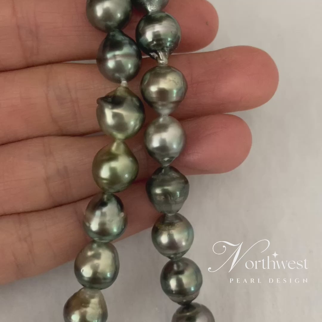 Black Tahitian Pearl Necklace